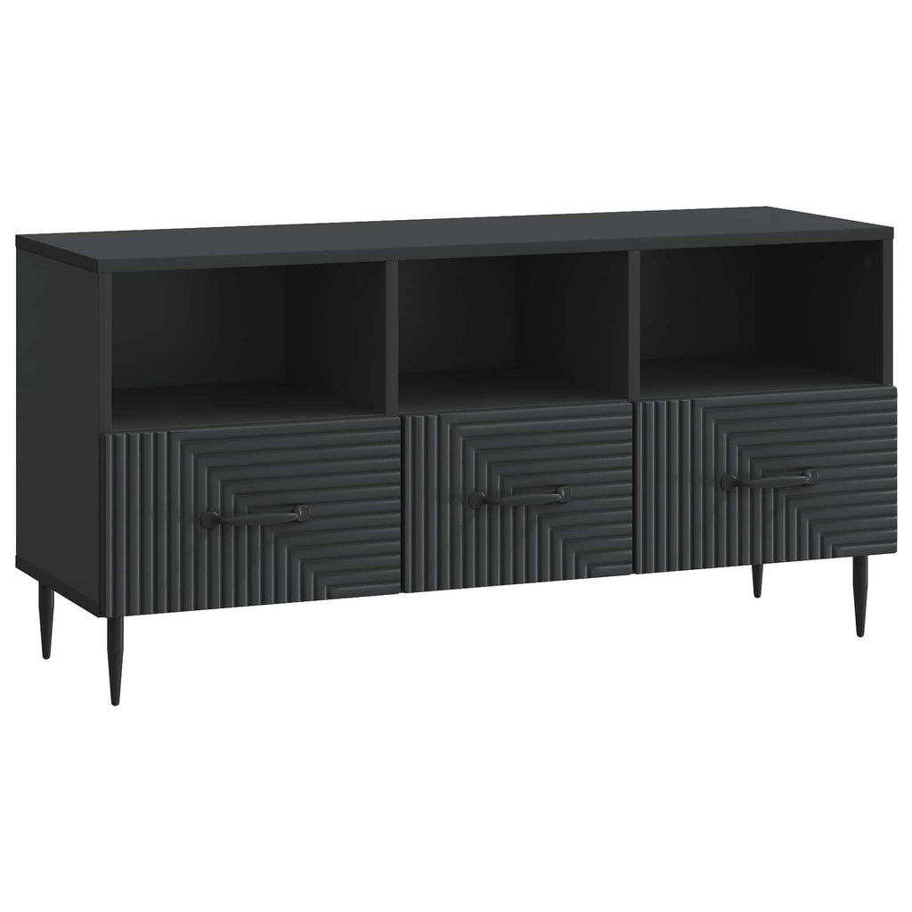 TV-Schränk Schwarz 102 x 34,5 x 50 cm Holzwerkstoff