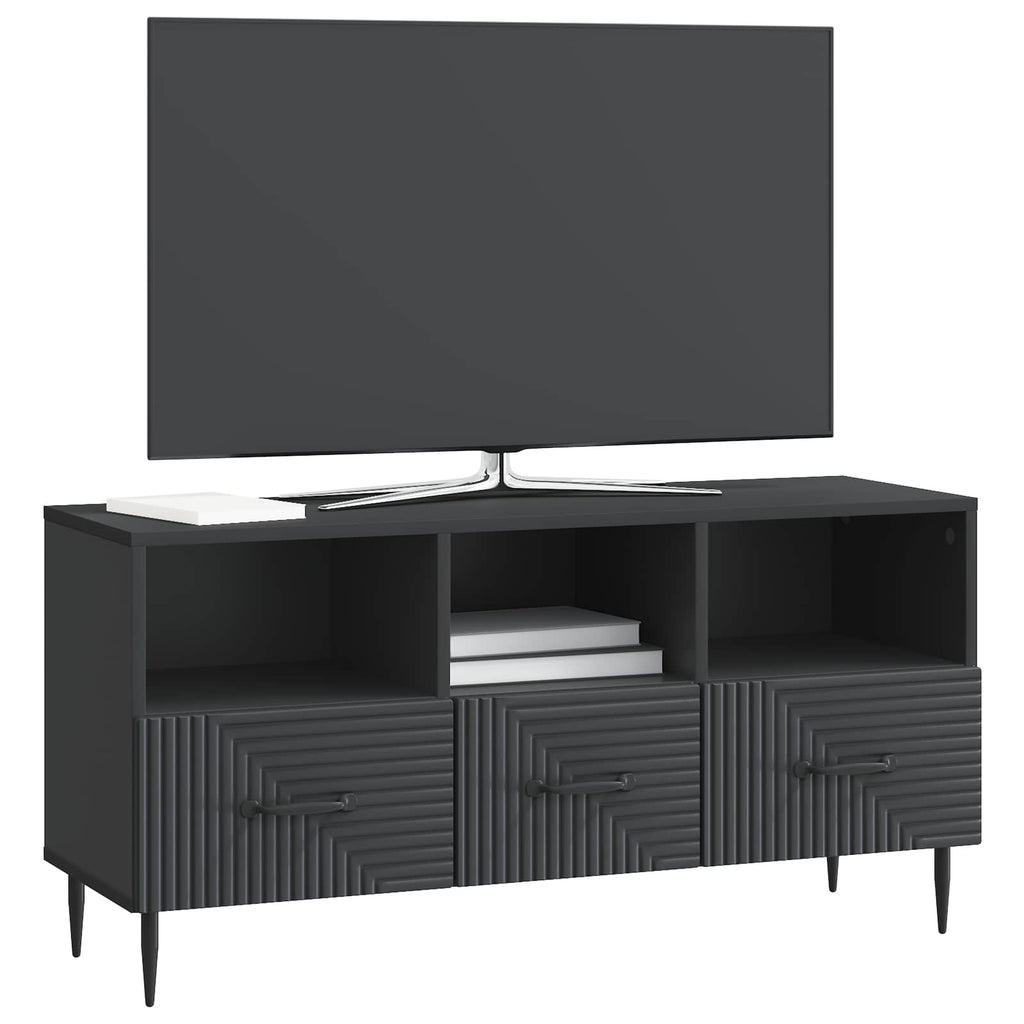 TV-Schränk Schwarz 102 x 34,5 x 50 cm Holzwerkstoff