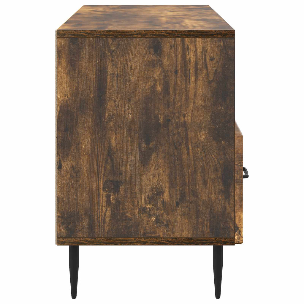 TV-Schränk Geräucherte Eiche 102 x 34,5 x 50 cm Holzwerkstoff