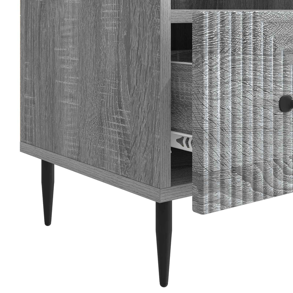 TV-Schränk Graues Sonoma 102 x 34,5 x 50 cm Holzwerkstoff