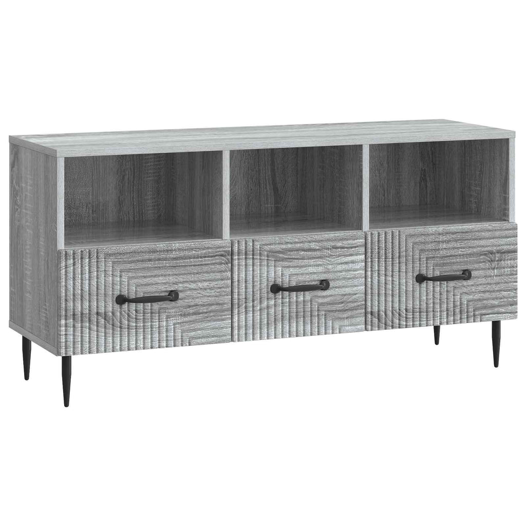 TV-Schränk Graues Sonoma 102 x 34,5 x 50 cm Holzwerkstoff