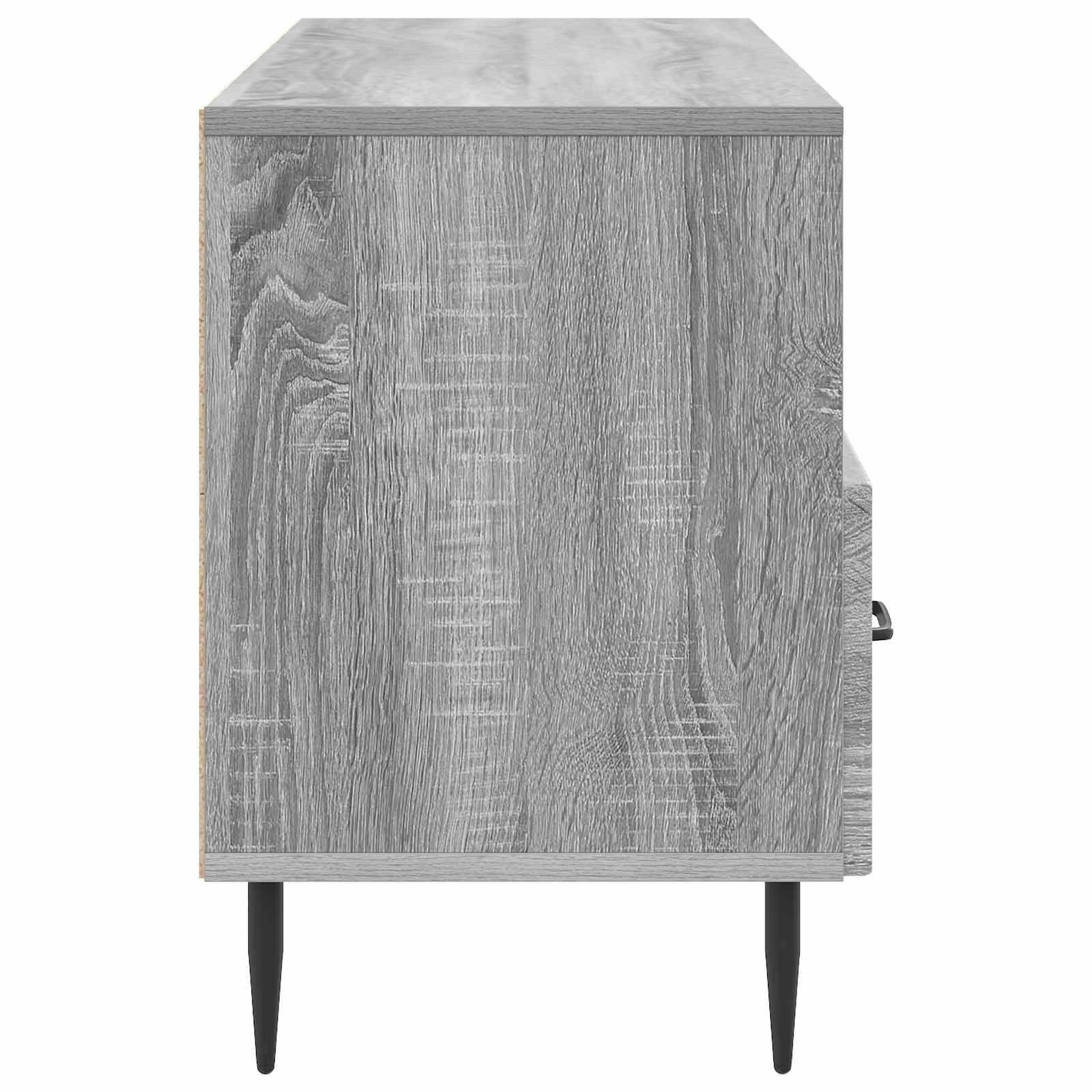 TV-Schränk Graues Sonoma 102 x 34,5 x 50 cm Holzwerkstoff