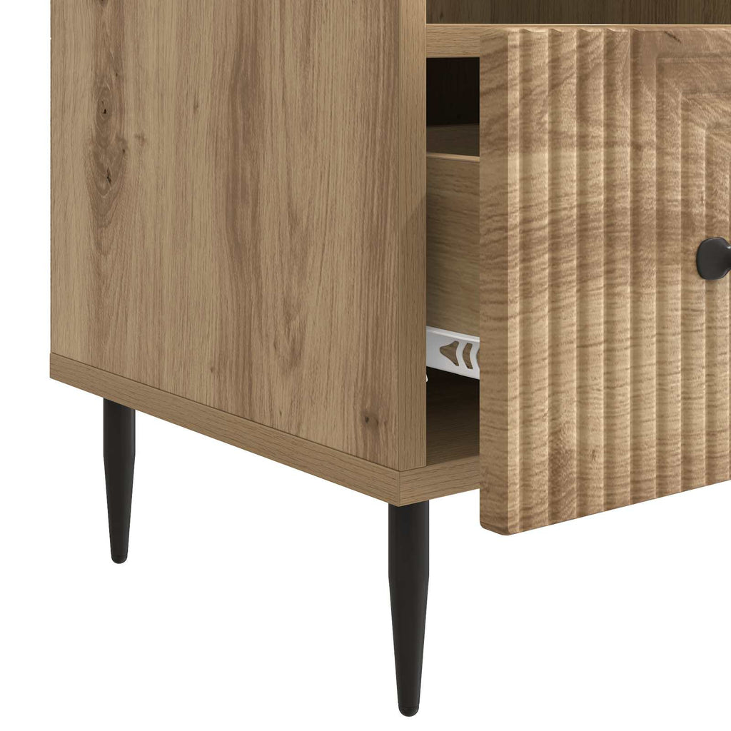 TV-Schränk Artisan-Eiche 102 x 34,5 x 50 cm Holzwerkstoff