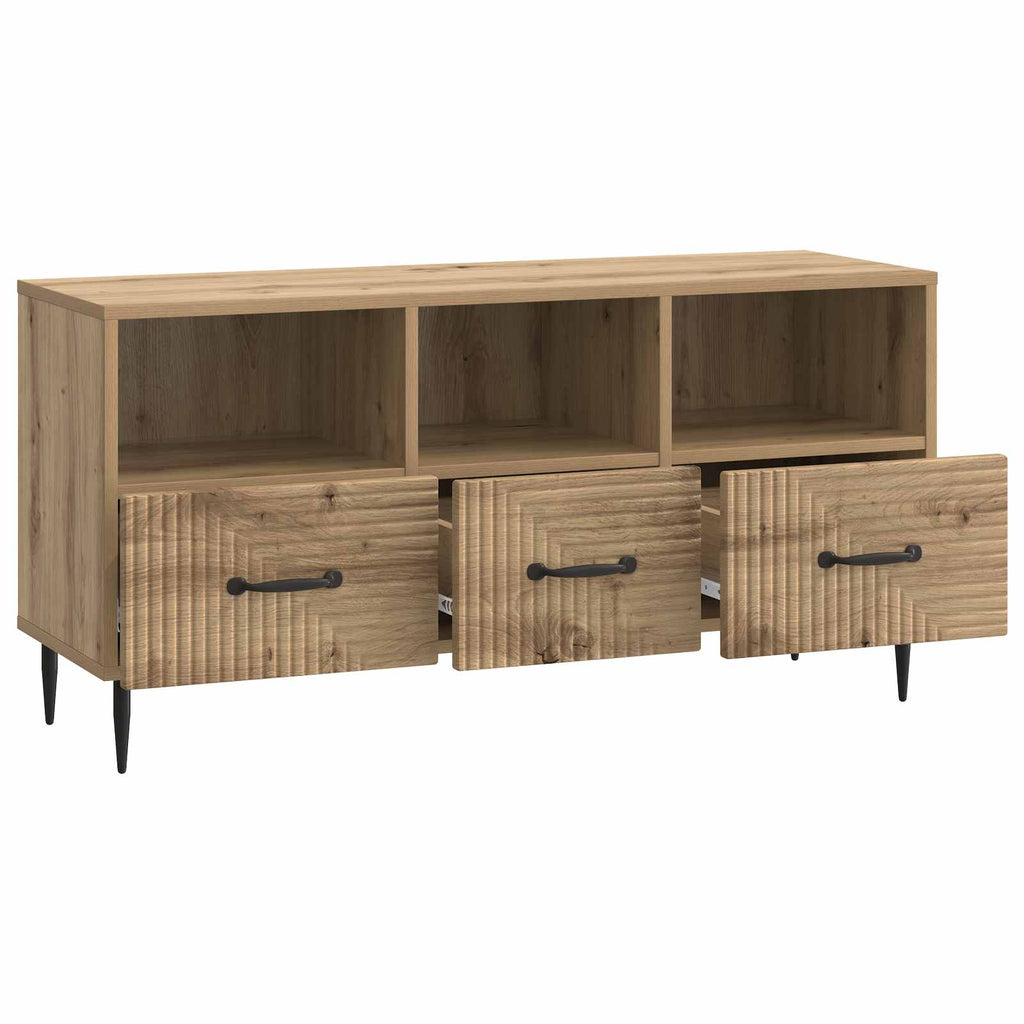 TV-Schränk Artisan-Eiche 102 x 34,5 x 50 cm Holzwerkstoff