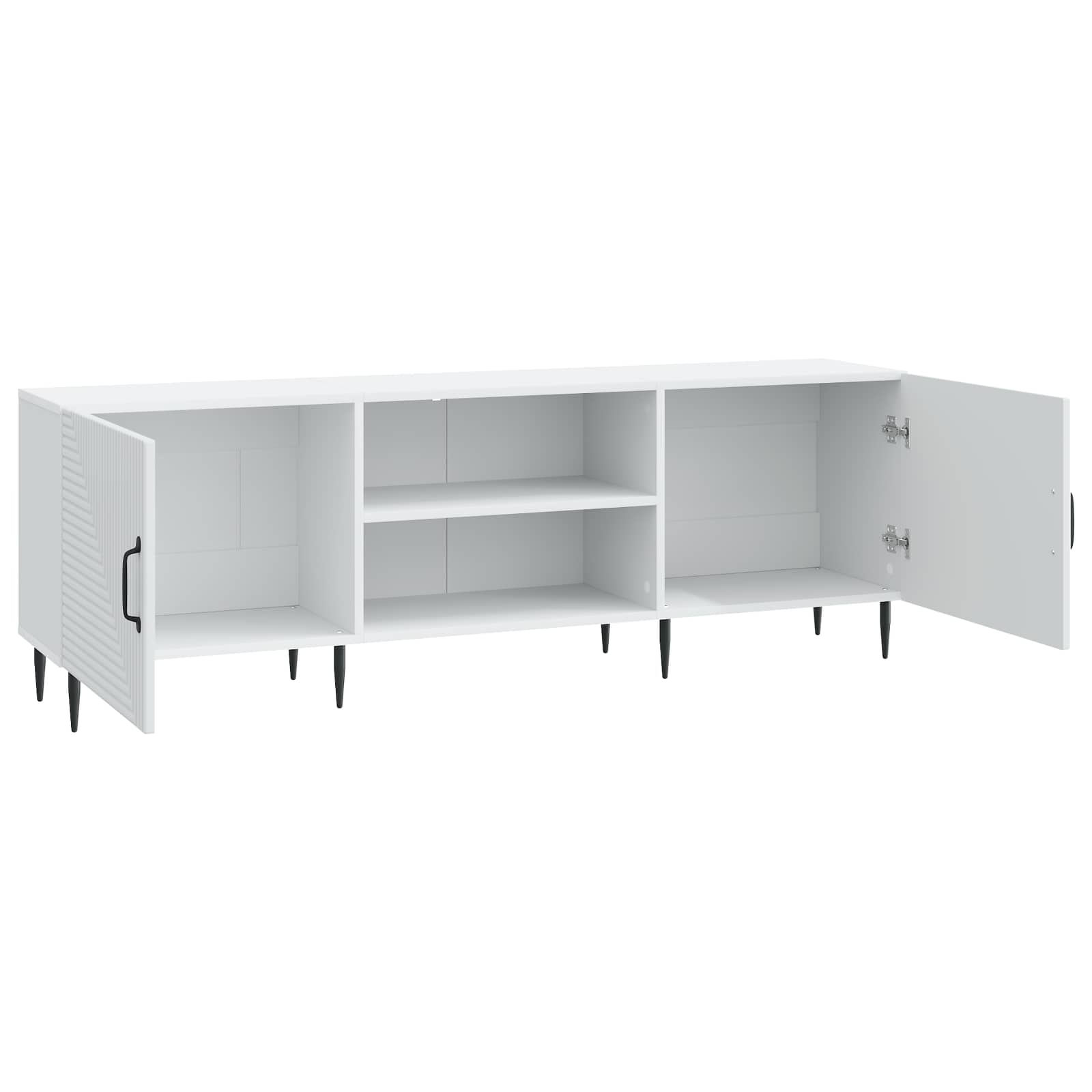 TV-Schränk Weiß 150 x 31 x 50 cm Holzwerkstoff