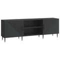 TV-Schränk Schwarz 150 x 31 x 50 cm Holzwerkstoff