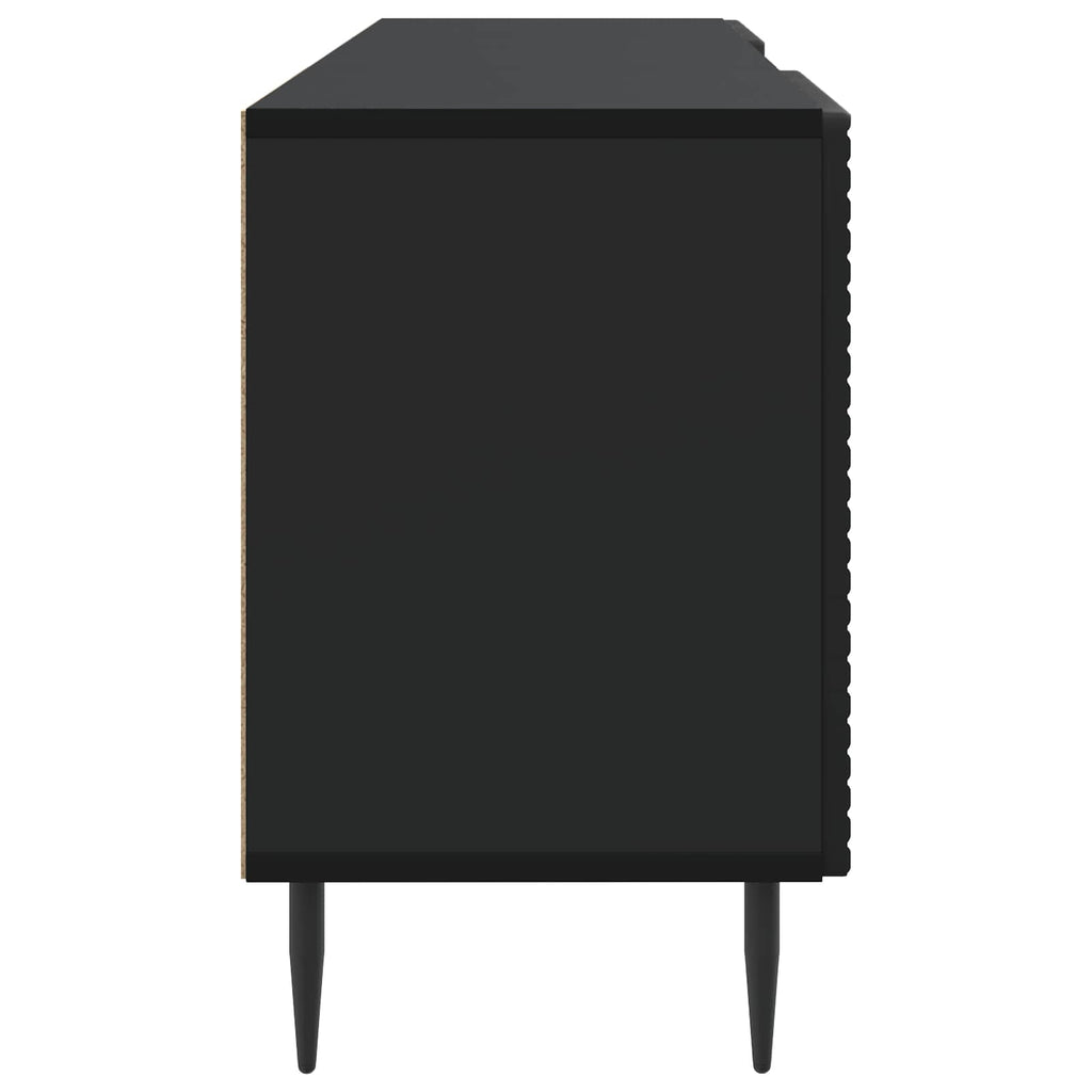 TV-Schränk Schwarz 150 x 31 x 50 cm Holzwerkstoff