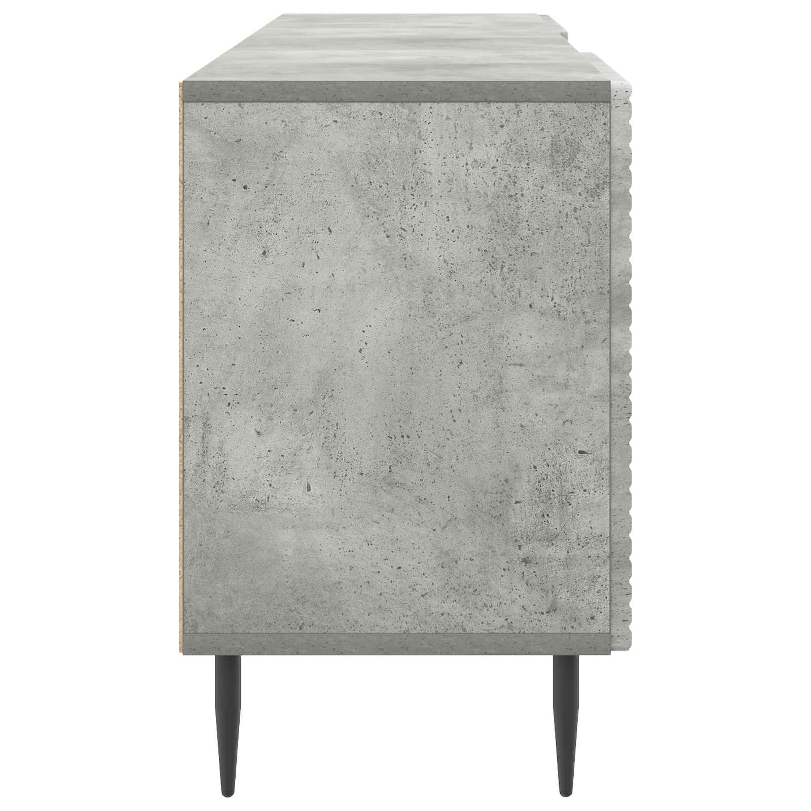 TV-Schränk Betongrau 150 x 31 x 50 cm Holzwerkstoff