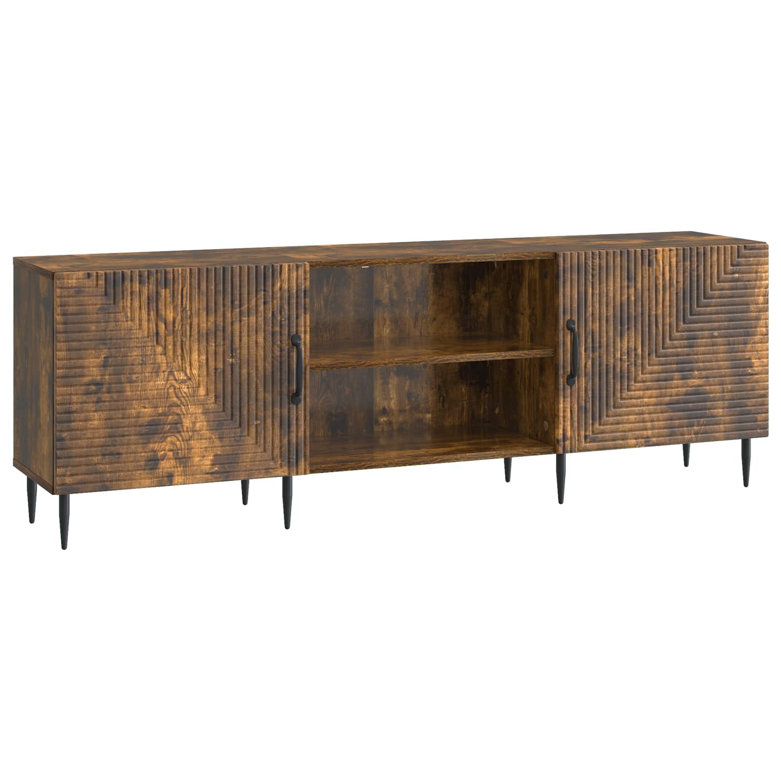TV-Schränk Geräucherte Eiche 150 x 31 x 50 cm Holzwerkstoff