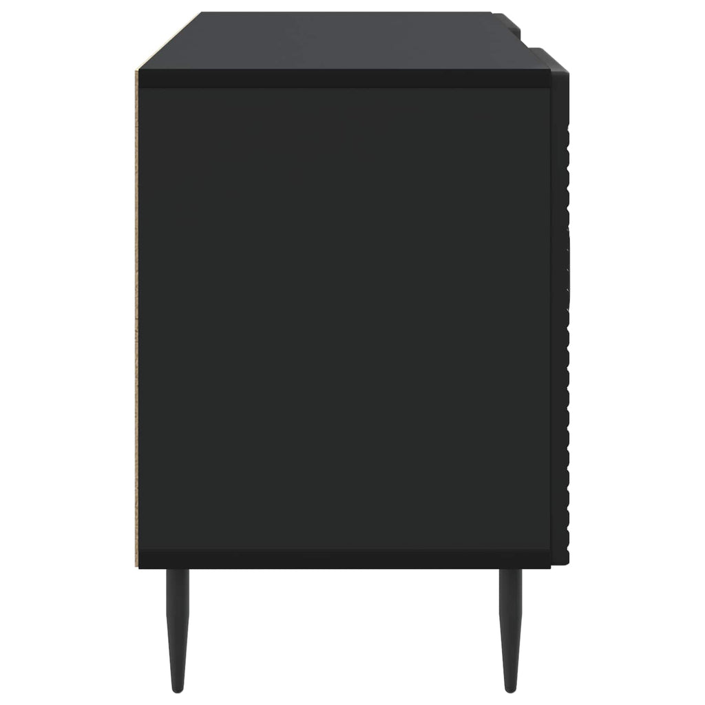TV-Schränk Schwarz 102 x 34,5 x 50 cm Holzwerkstoff