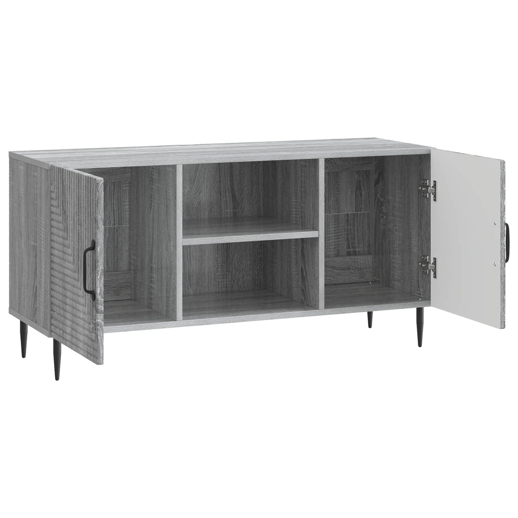 TV-Schränk Graues Sonoma 102 x 34,5 x 50 cm Holzwerkstoff