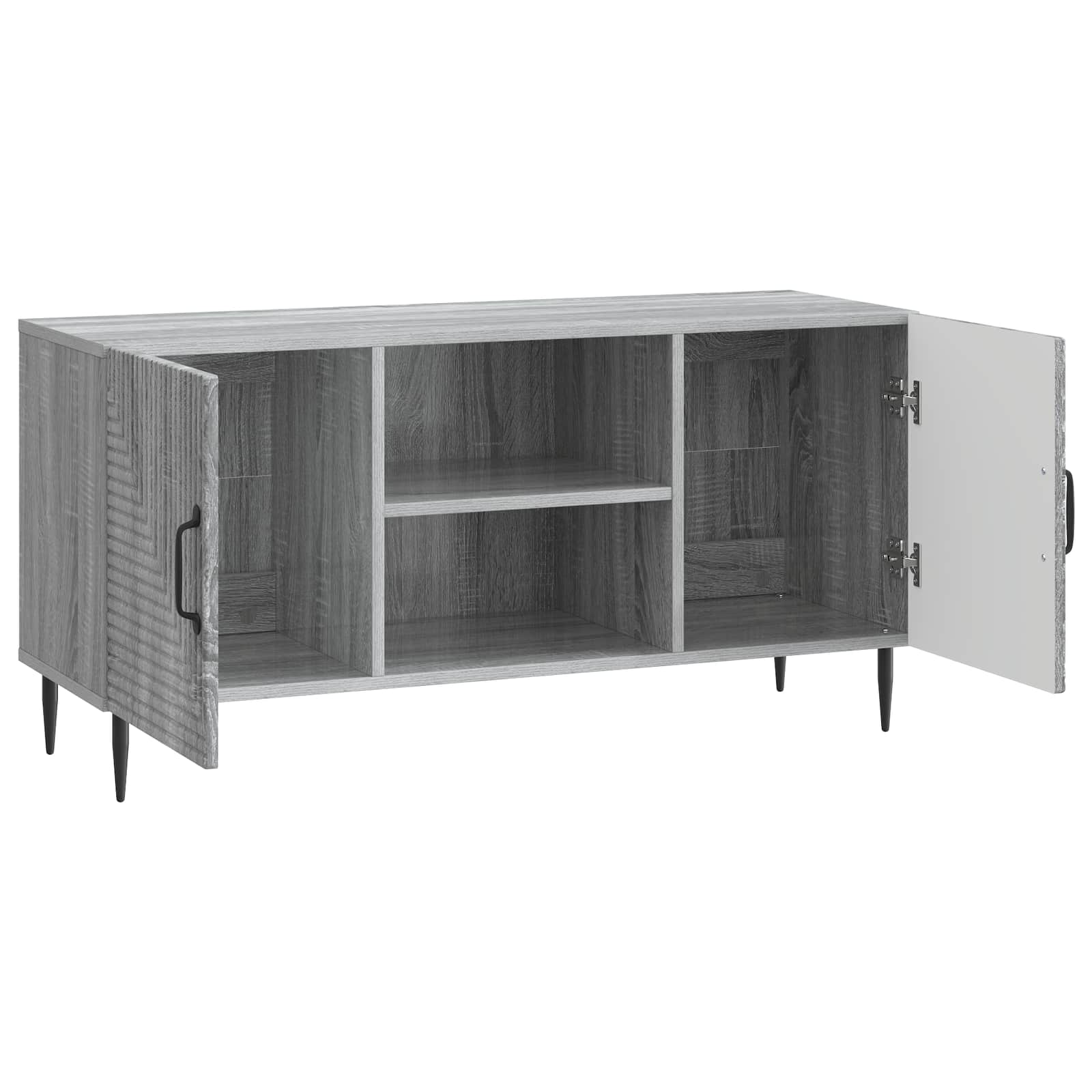 TV-Schränk Graues Sonoma 102 x 34,5 x 50 cm Holzwerkstoff