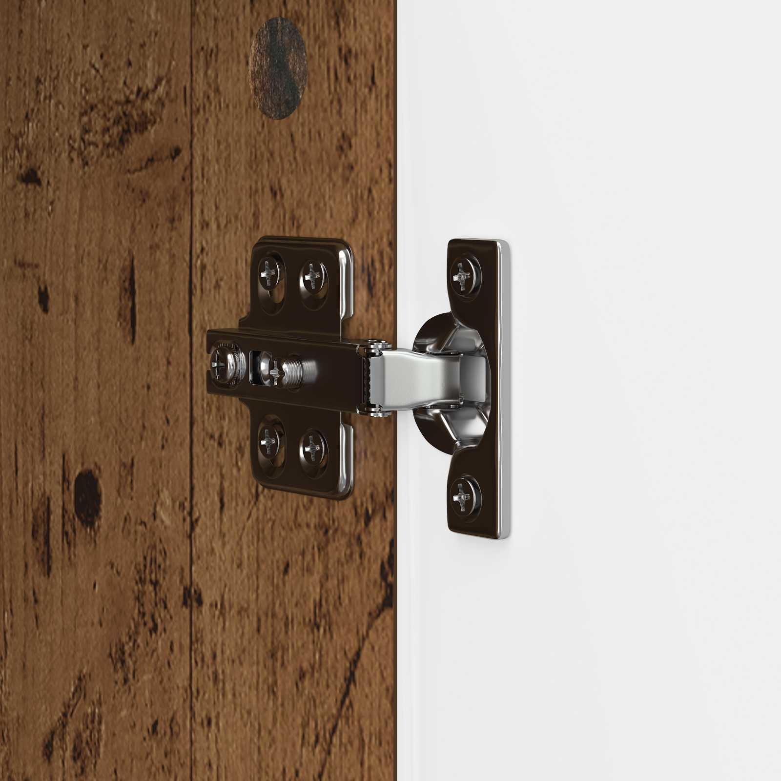 TV-Schränk Altholz 102 x 34,5 x 50 cm Holzwerkstoff