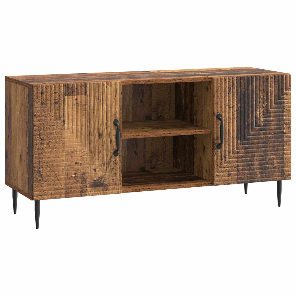 TV-Schränk Altholz 102 x 34,5 x 50 cm Holzwerkstoff