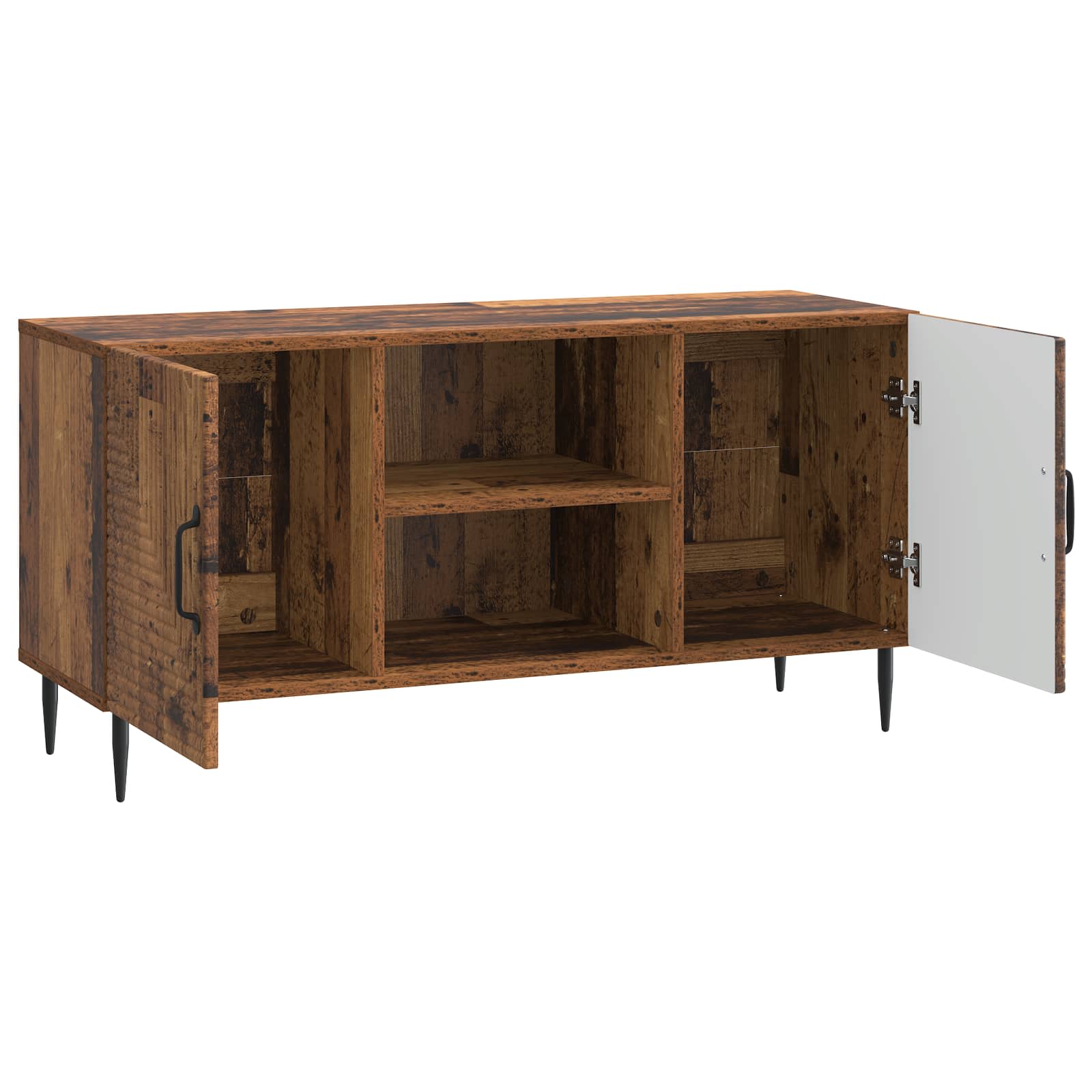 TV-Schränk Altholz 102 x 34,5 x 50 cm Holzwerkstoff