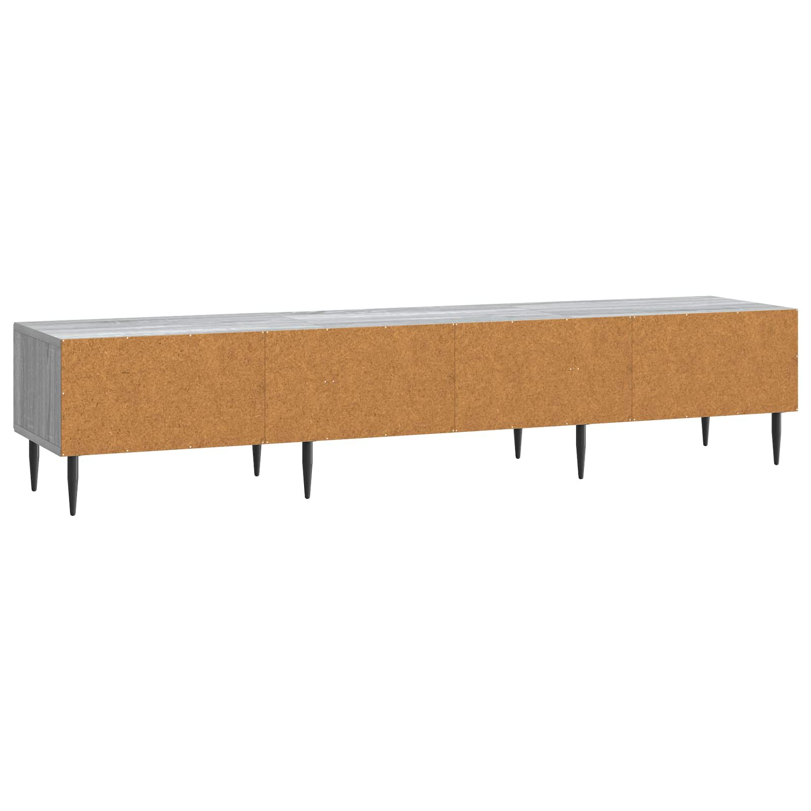TV-Schränk Graues Sonoma 147 x 34,5 x 30 cm Holzwerkstoff