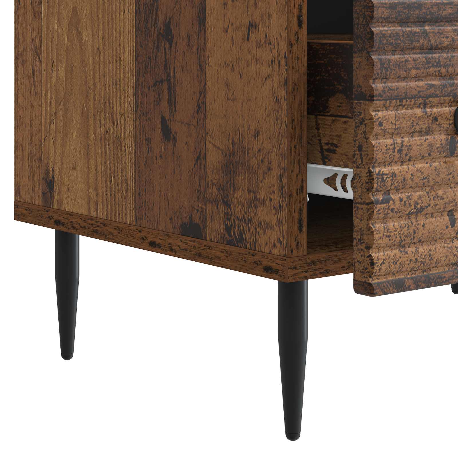 TV-Schränk Altholz 147 x 34,5 x 30 cm Holzwerkstoff