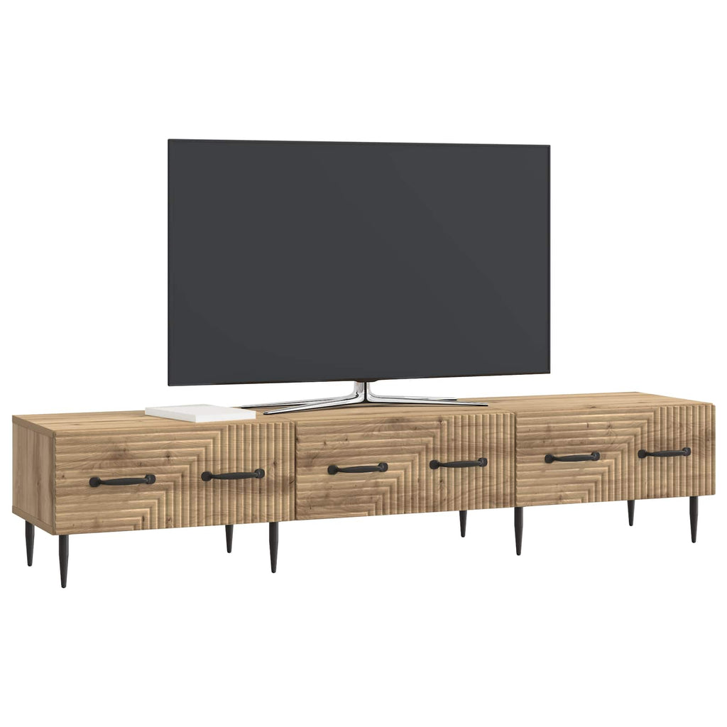 TV-Schränk Artisan-Eiche 147 x 34,5 x 30 cm Holzwerkstoff