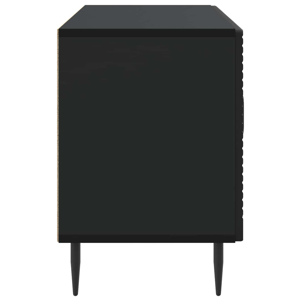 TV-Schränk Schwarz 99 x 34,5 x 50 cm Holzwerkstoff