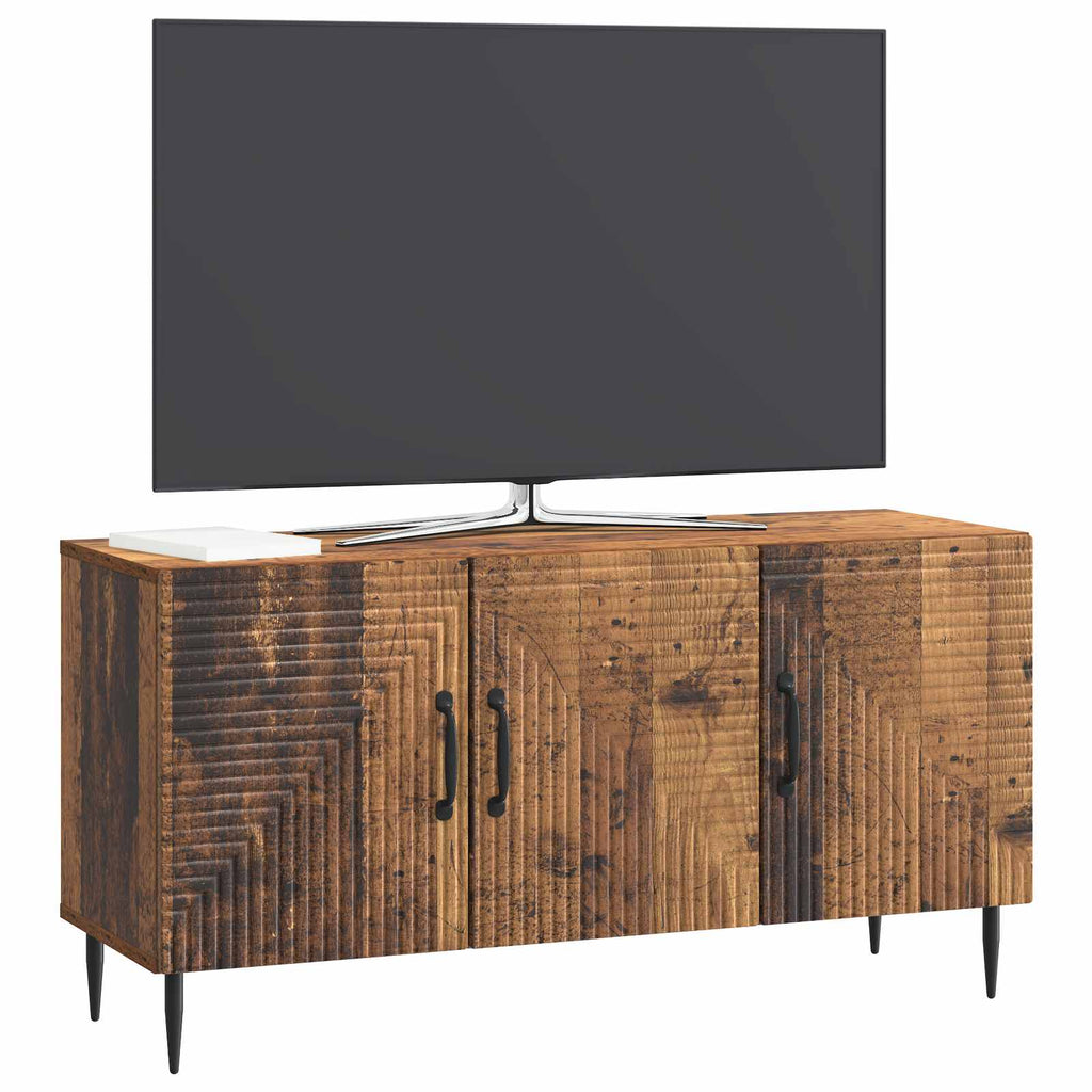 TV-Schränk Altholz 99 x 34,5 x 50 cm Holzwerkstoff