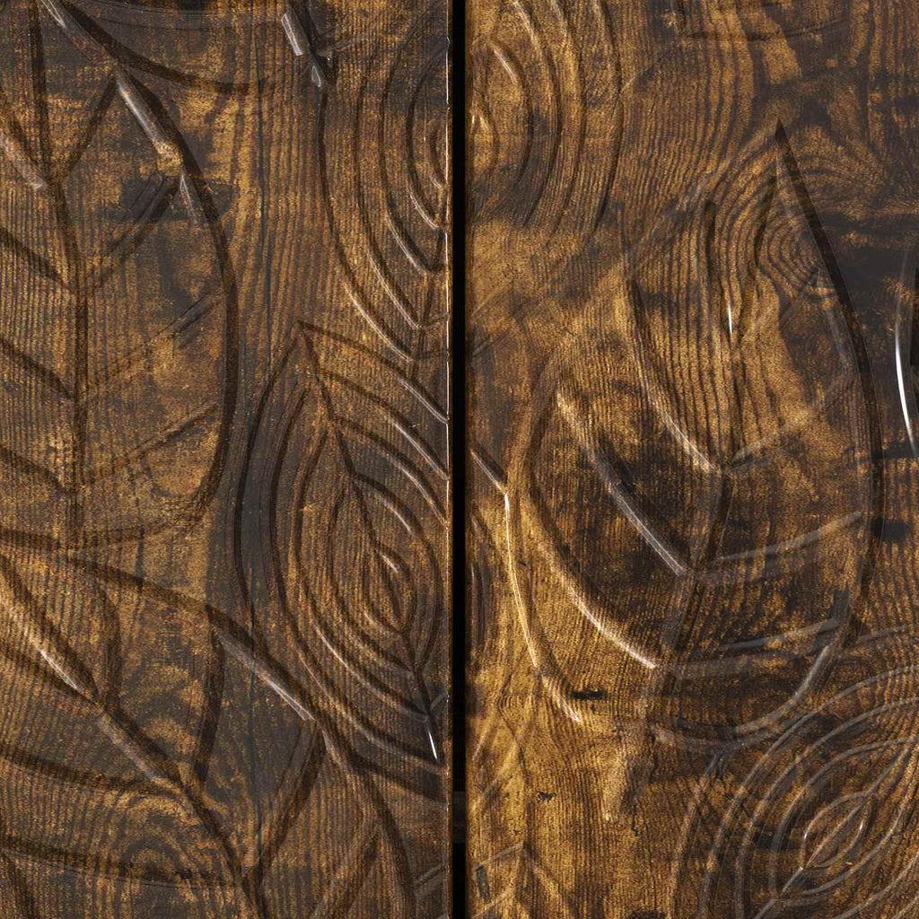 Sideboard Geräucherte Eiche 66 x 34,5 x 90 cm Holzwerkstoff