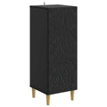 Sideboard Schwarz 33 x 34,5 x 90 cm Holzwerkstoff