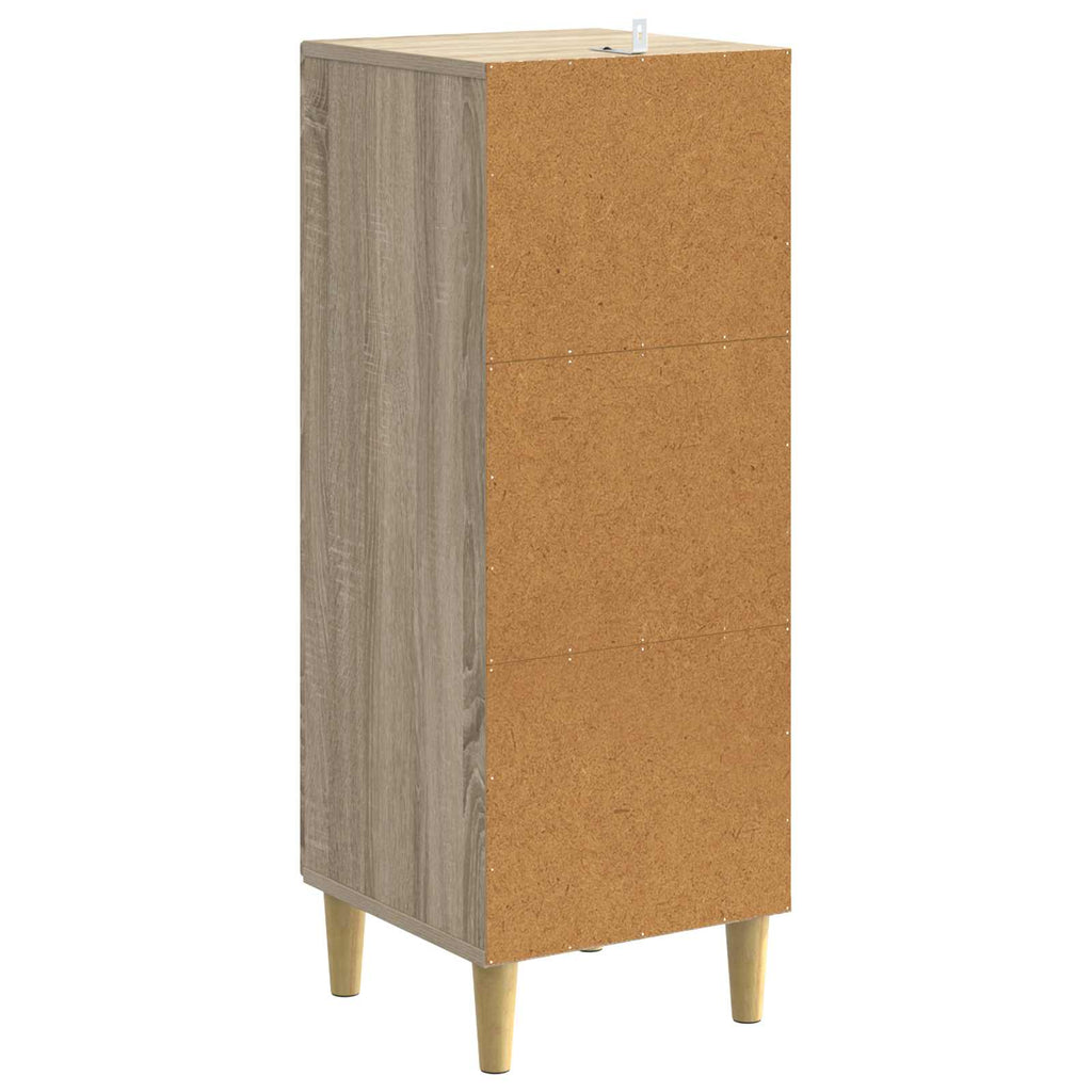 Sideboard Sonoma-Eiche 33 x 34,5 x 90 cm Holzwerkstoff