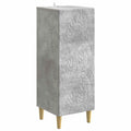 Sideboard Betongrau 33 x 34,5 x 90 cm Holzwerkstoff
