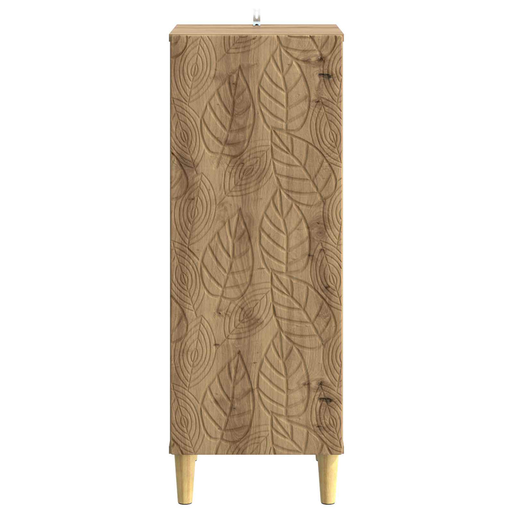 Sideboard Artisan-Eiche 33 x 34,5 x 90 cm Holzwerkstoff
