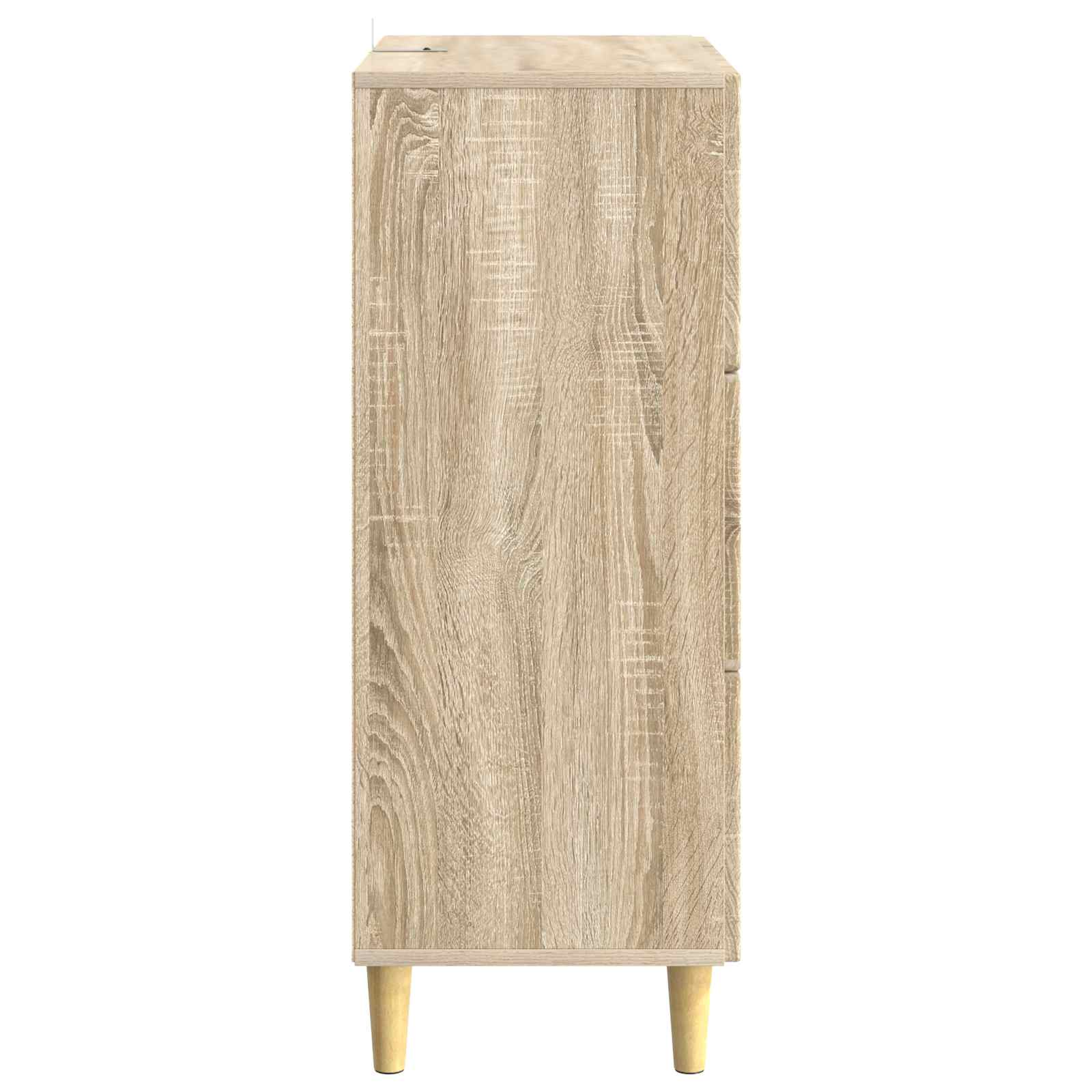 Schubladenschrank Sonoma-Eiche 66 x 34,5 x 90 cm Holzwerkstoff