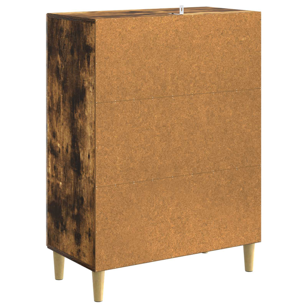 Schubladenschrank Geräucherte Eiche 66 x 34,5 x 90 cm