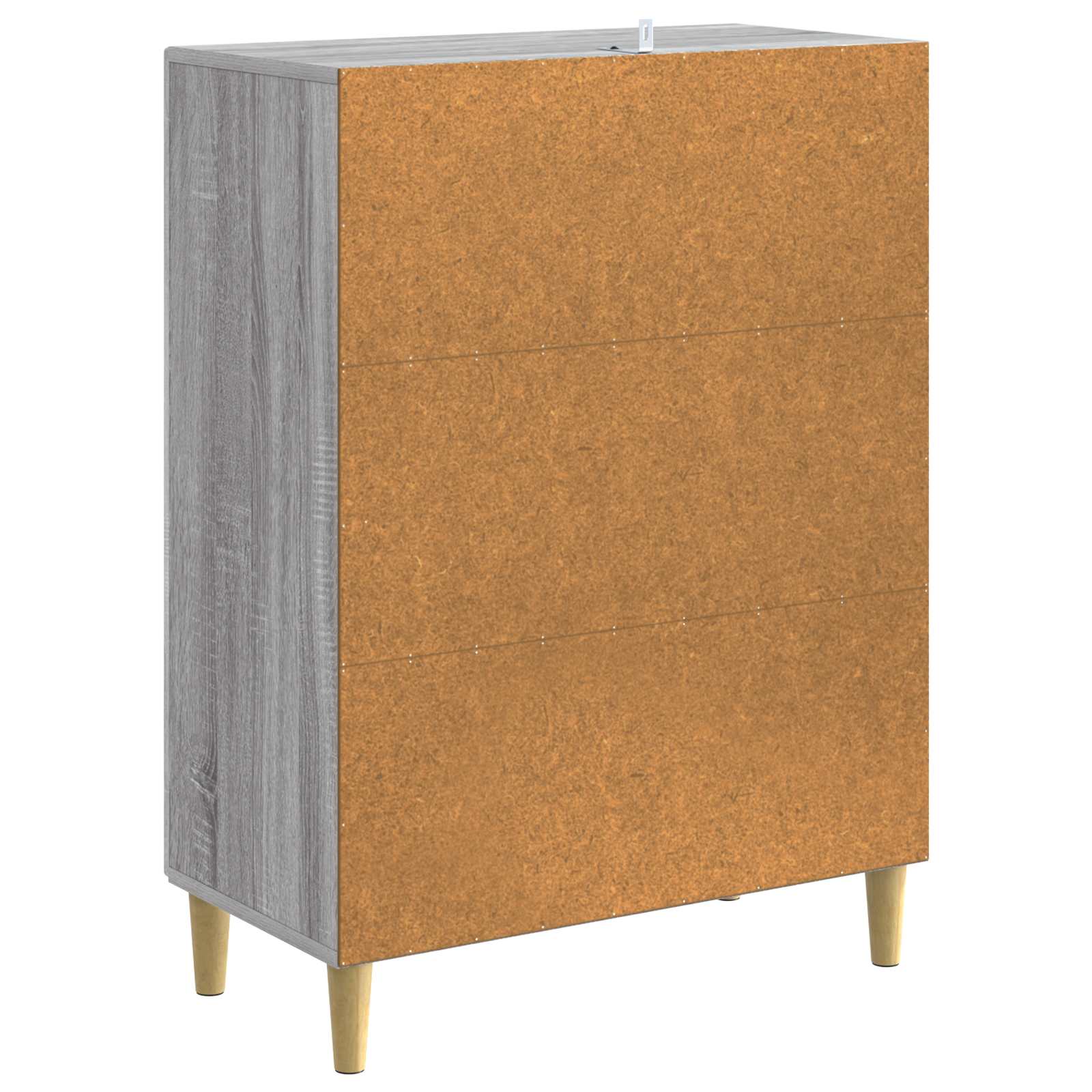 Schubladenschrank Grau Sonoma 66 x 34,5 x 90 cm Holzwerkstoff