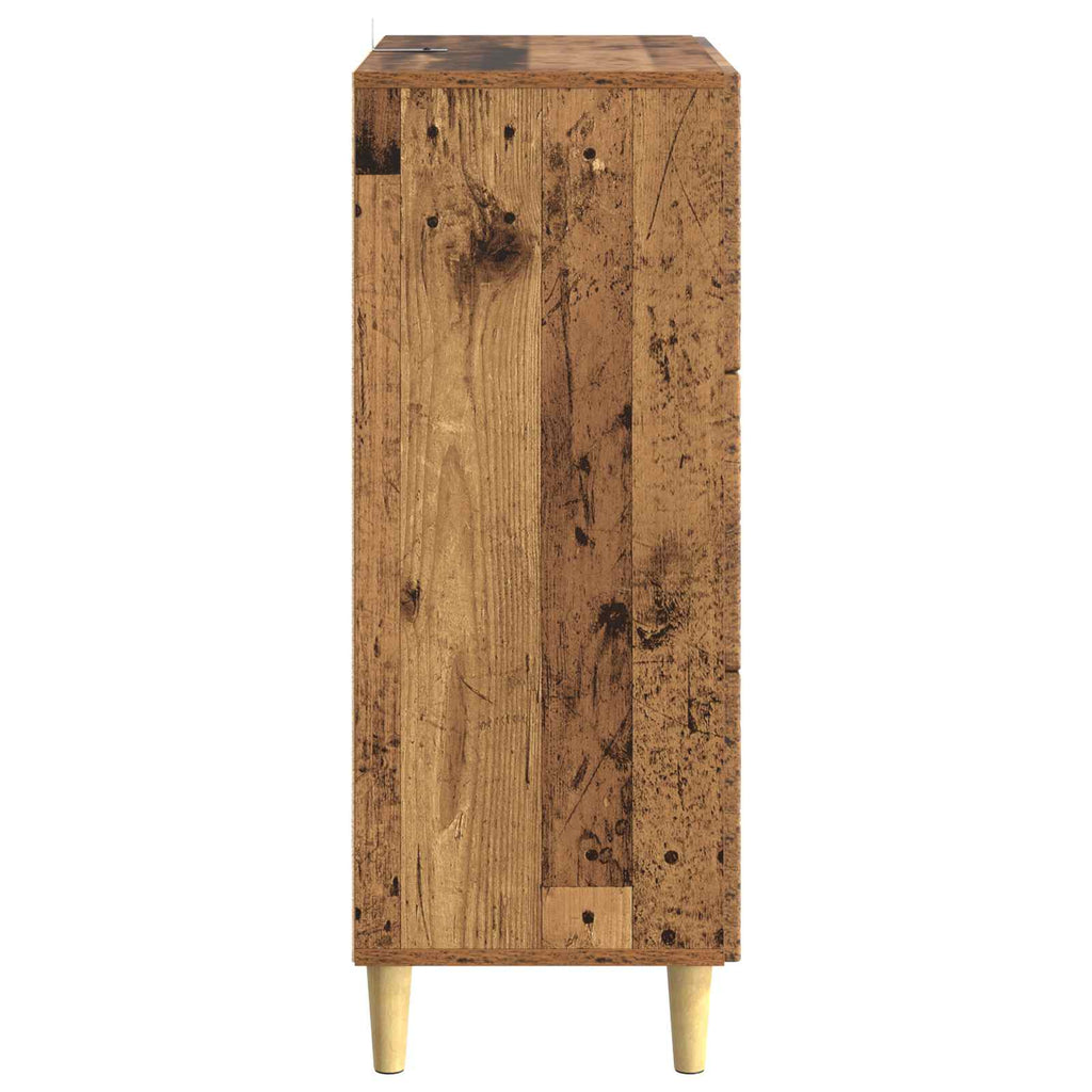 Schubladenschrank Altholz 66 x 34,5 x 90 cm Holzwerkstoff