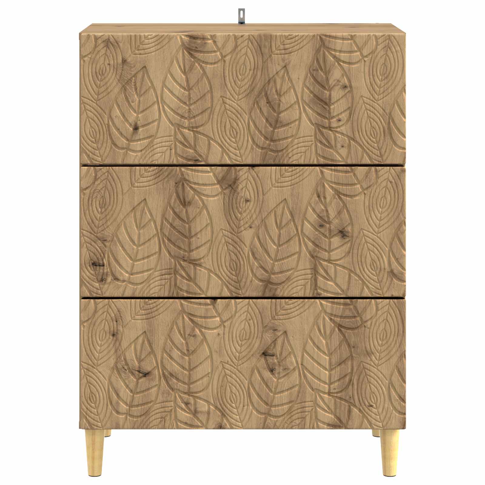 Schubladenschrank Artisan-Eiche 66 x 34,5 x 90 cm Holzwerkstoff