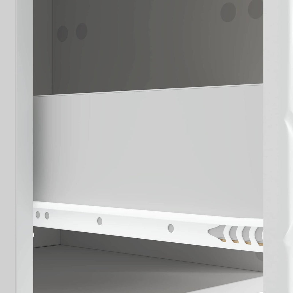 Schubladenschrank Weiß 33 x 34,5 x 90 cm Holzwerkstoff