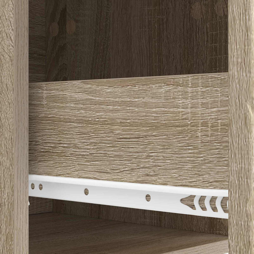 Schubladenschrank Sonoma-Eiche 33 x 34,5 x 90 cm Holzwerkstoff