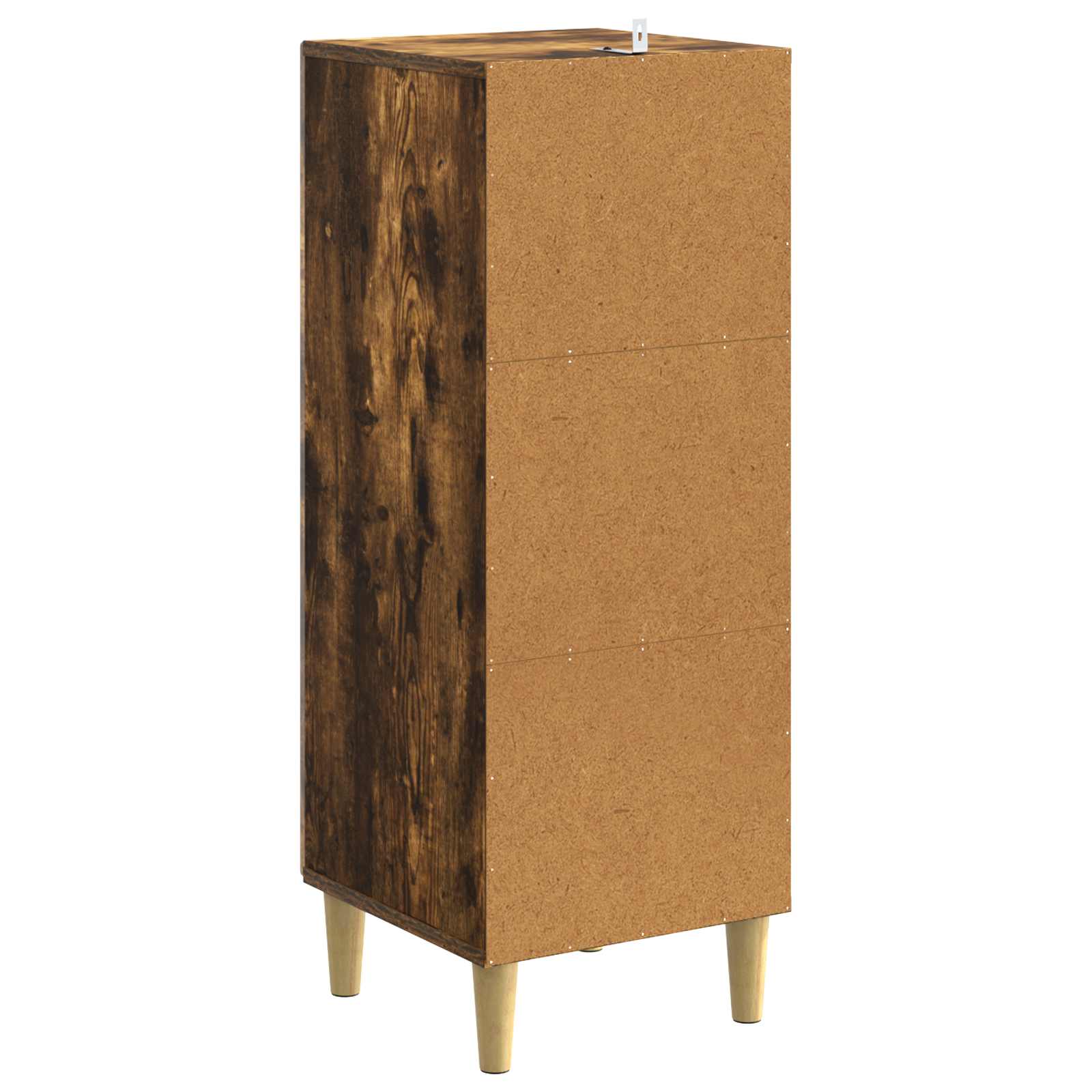 Schubladenschrank Geräucherte Eiche 33 x 34,5 x 90 cm