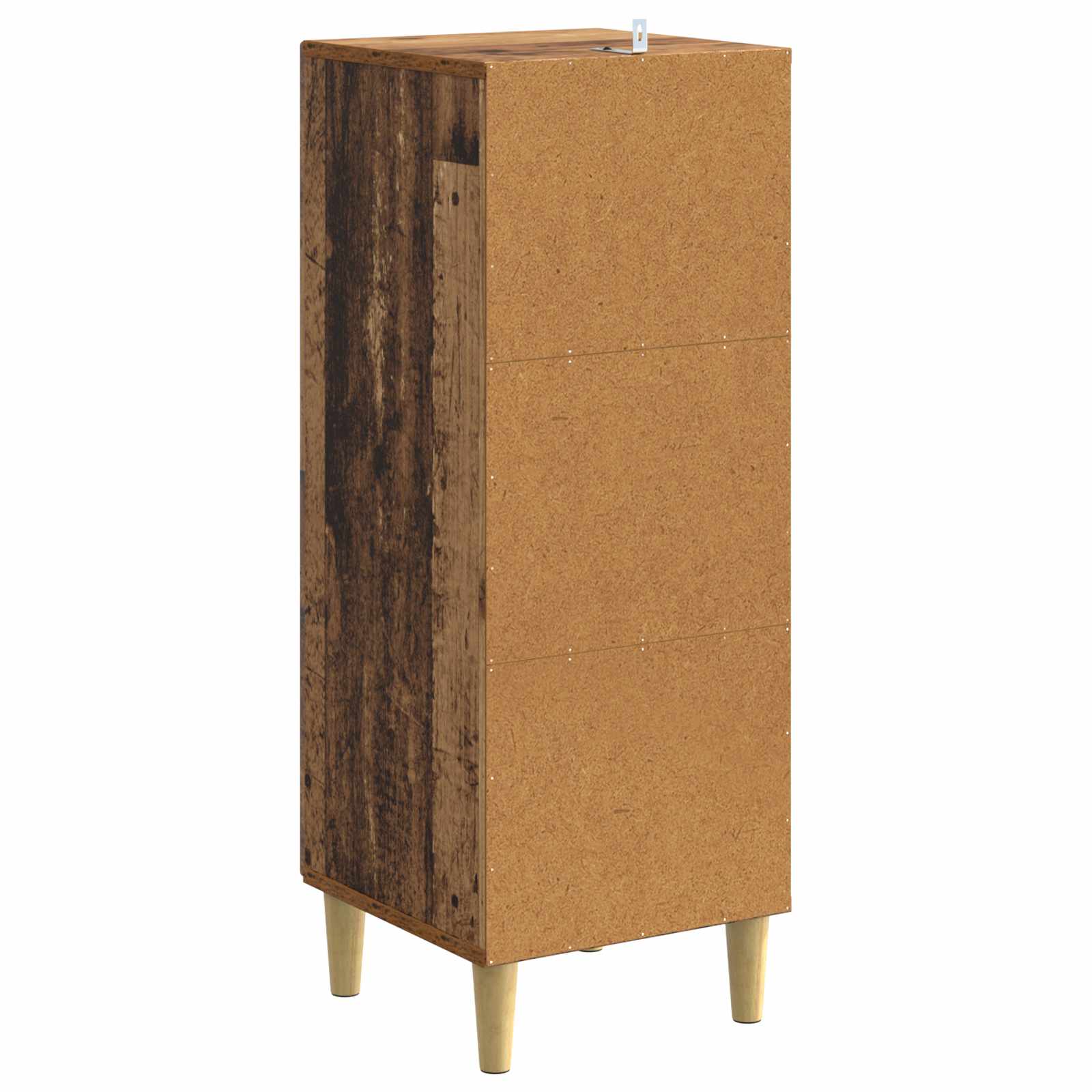 Schubladenschrank Altholz 33 x 34,5 x 90 cm Holzwerkstoff