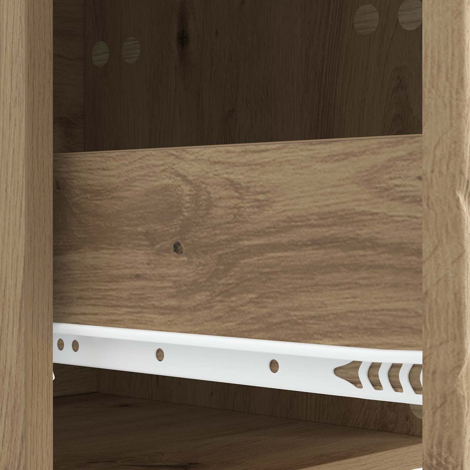 Schubladenschrank Artisan-Eiche 33 x 34,5 x 90 cm Holzwerkstoff