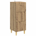 Schubladenschrank Artisan-Eiche 33 x 34,5 x 90 cm Holzwerkstoff