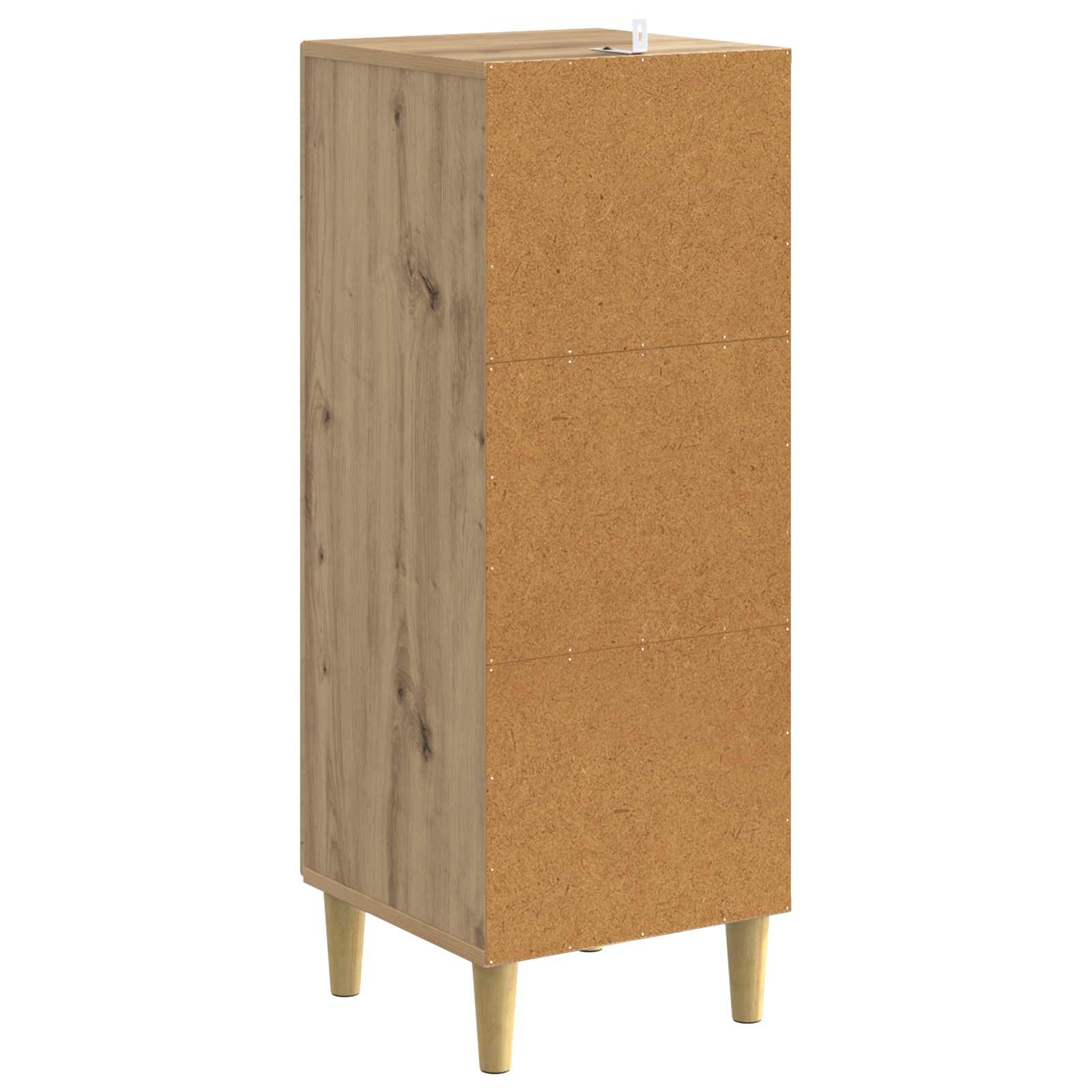Schubladenschrank Artisan-Eiche 33 x 34,5 x 90 cm Holzwerkstoff