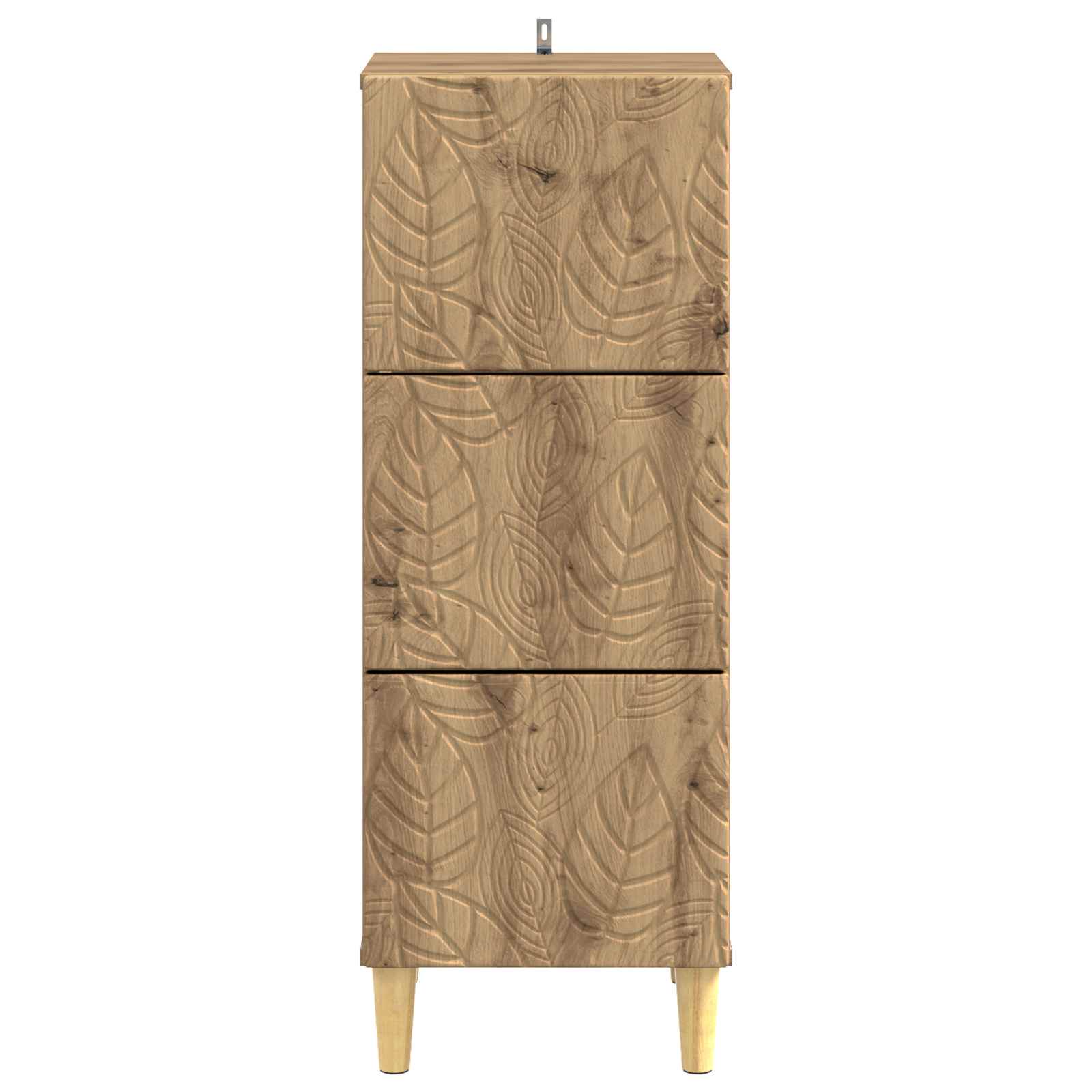 Schubladenschrank Artisan-Eiche 33 x 34,5 x 90 cm Holzwerkstoff