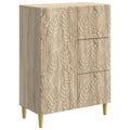 Sideboard Sonoma-Eiche 66 x 34,5 x 90 cm Holzwerkstoff