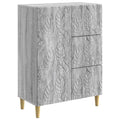 Sideboard Grau Sonoma 66 x 34,5 x 90 cm Holzwerkstoff