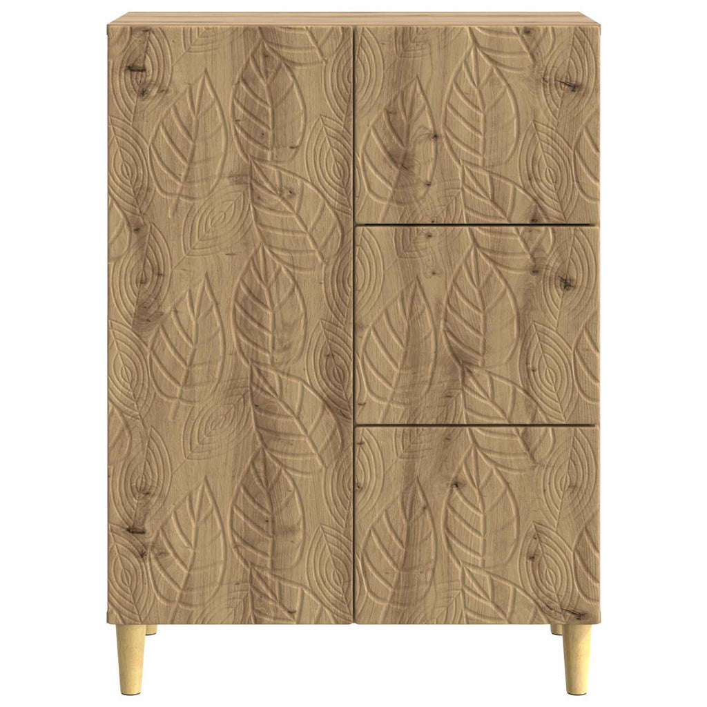 Sideboard Artisan-Eiche 66 x 34,5 x 90 cm Holzwerkstoff