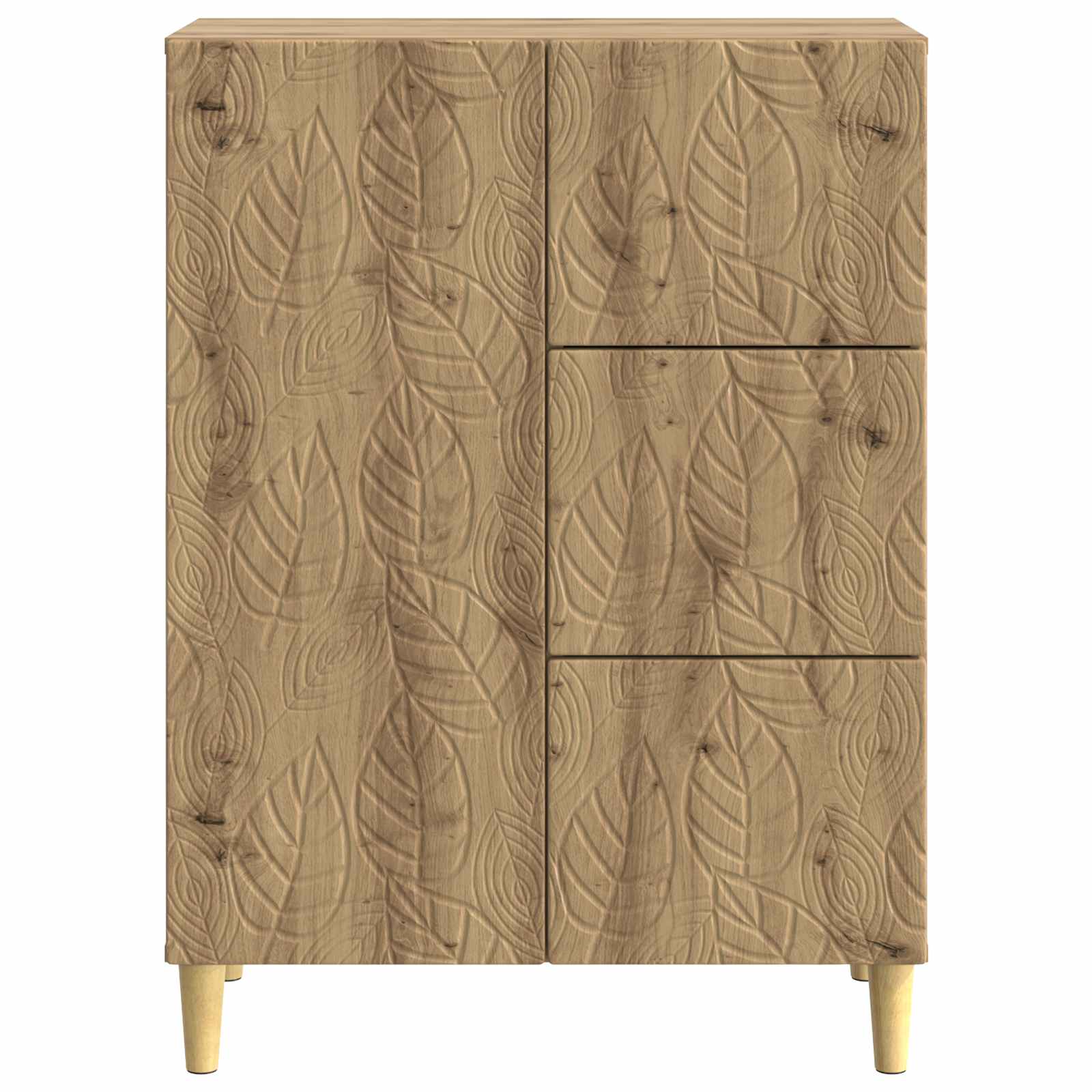 Sideboard Artisan-Eiche 66 x 34,5 x 90 cm Holzwerkstoff