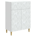 Sideboard Weiß 66 x 34,5 x 90 cm Holzwerkstoff