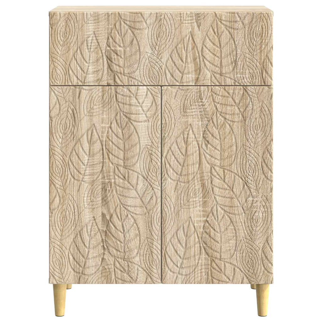 Sideboard Sonoma-Eiche 66 x 34,5 x 90 cm Holzwerkstoff