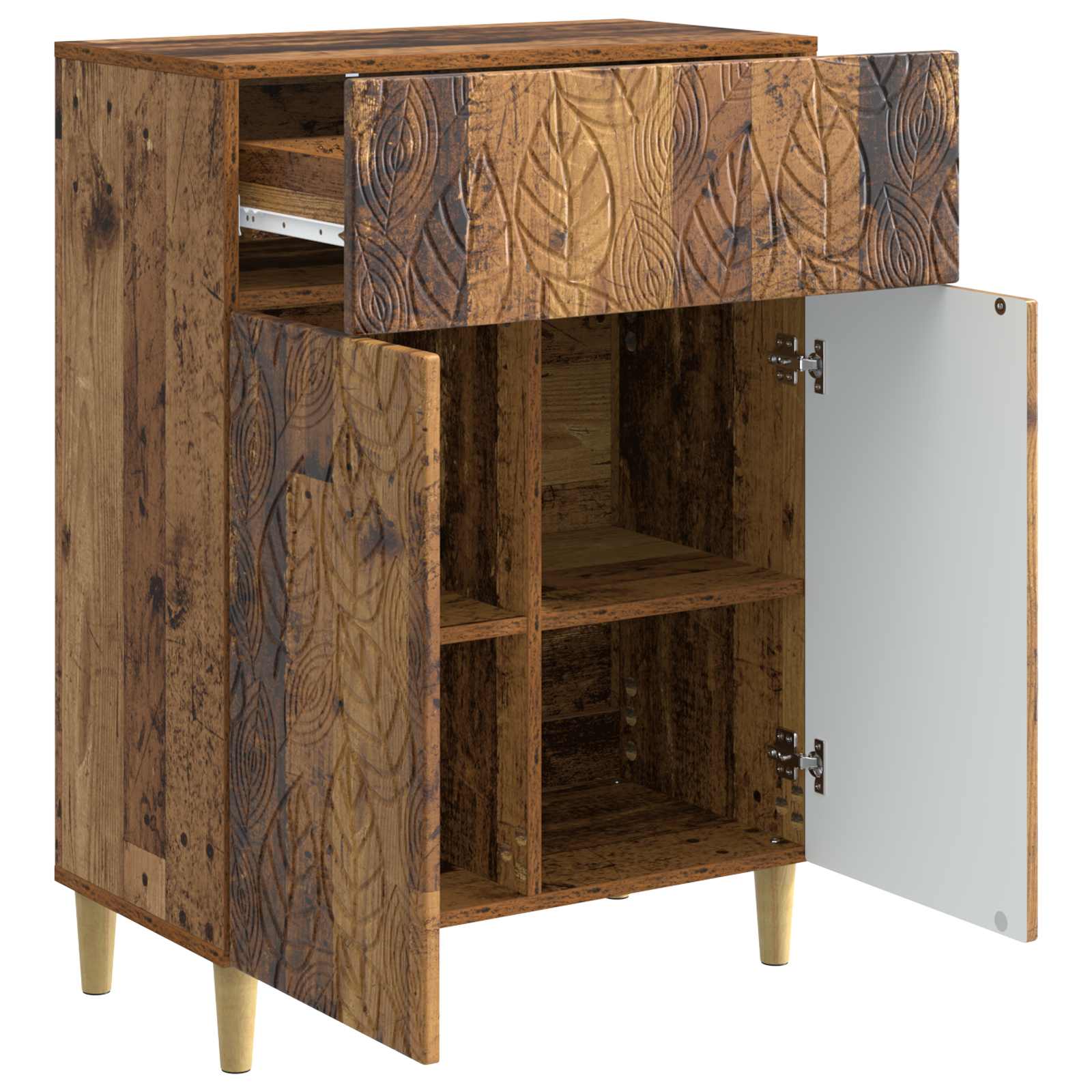 Sideboard Altholz 66 x 34,5 x 90 cm Holzwerkstoff