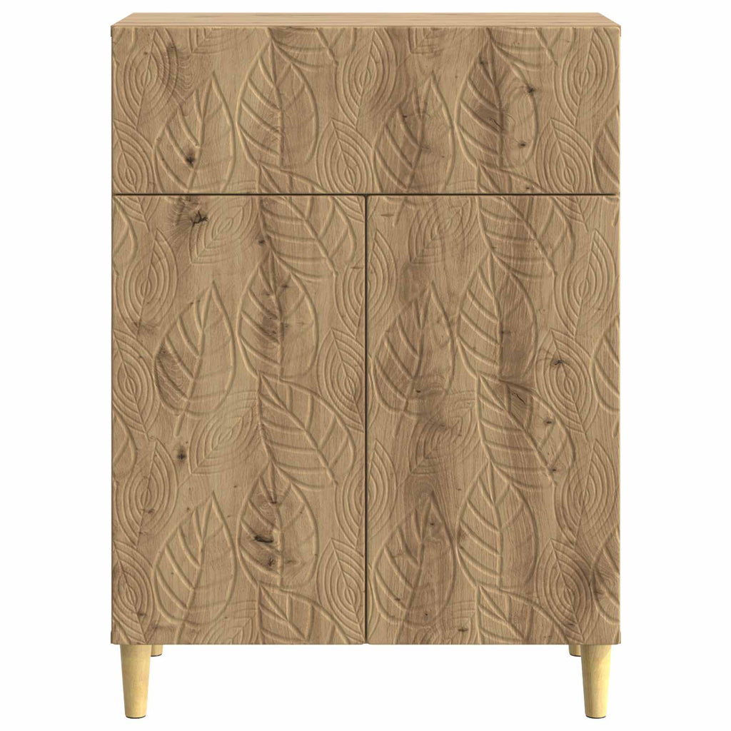 Sideboard Artisan-Eiche 66 x 34,5 x 90 cm Holzwerkstoff